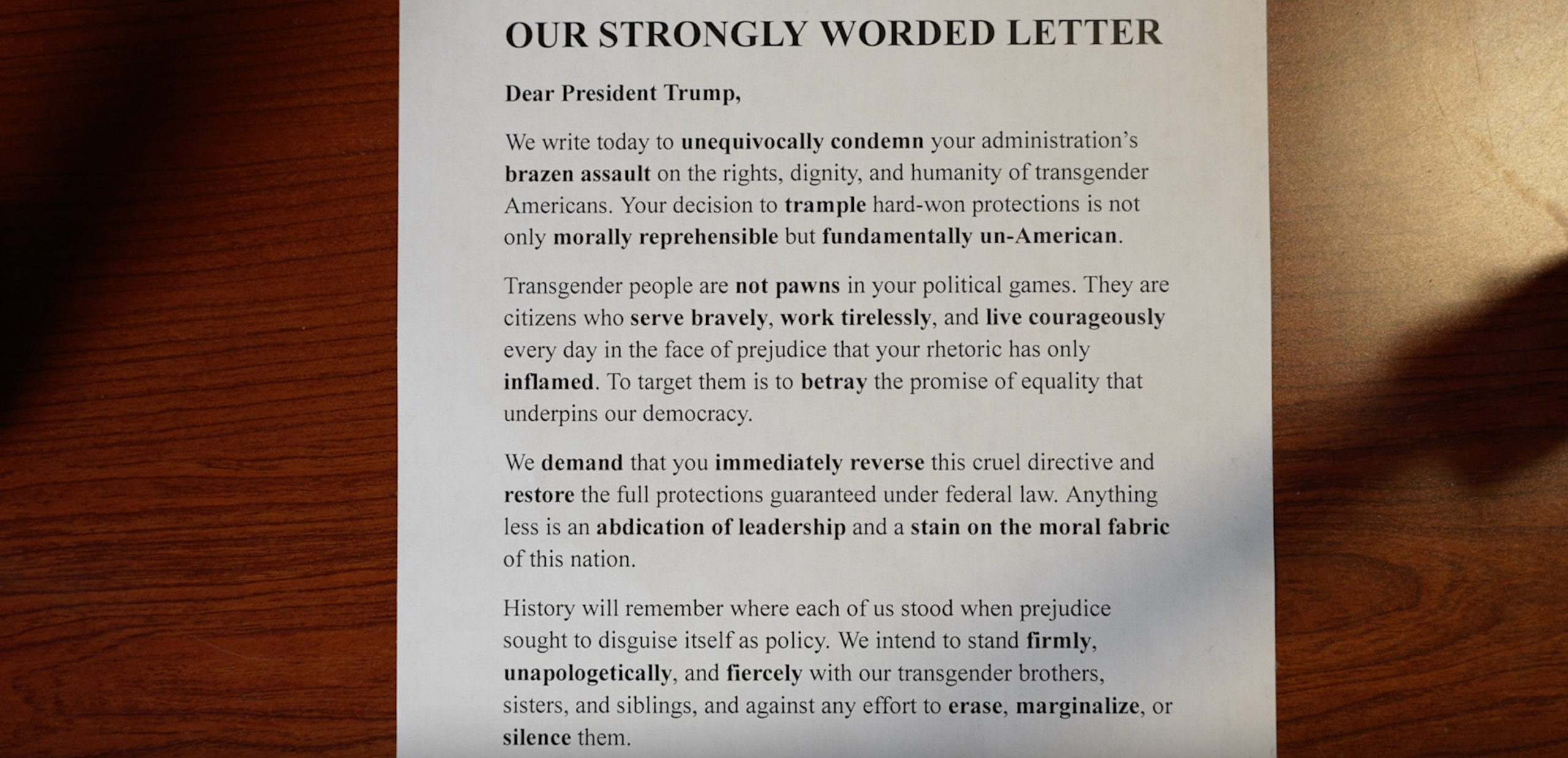 Political Rhetoric Commentary